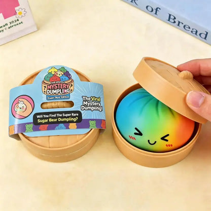 Dumpling Squishy – Mystery Bun Fidget Toy